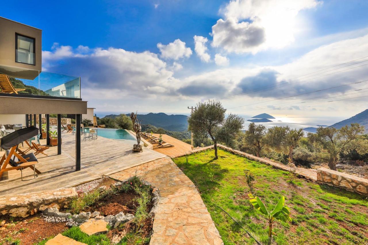 14 Premium Villas With Openair Restaurant&Tennis Court In Nature - Notos Club Kaş Luaran gambar
