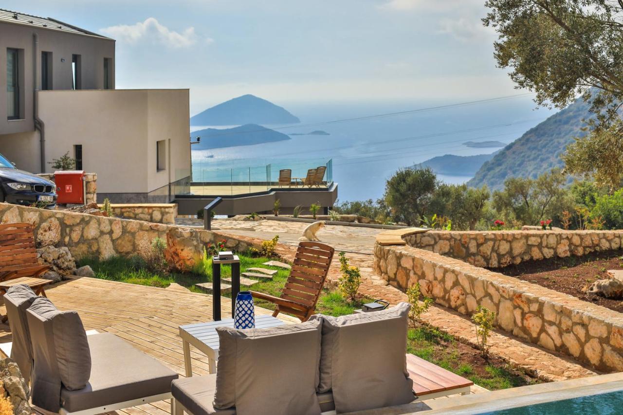 14 Premium Villas With Openair Restaurant&Tennis Court In Nature - Notos Club Kaş Luaran gambar