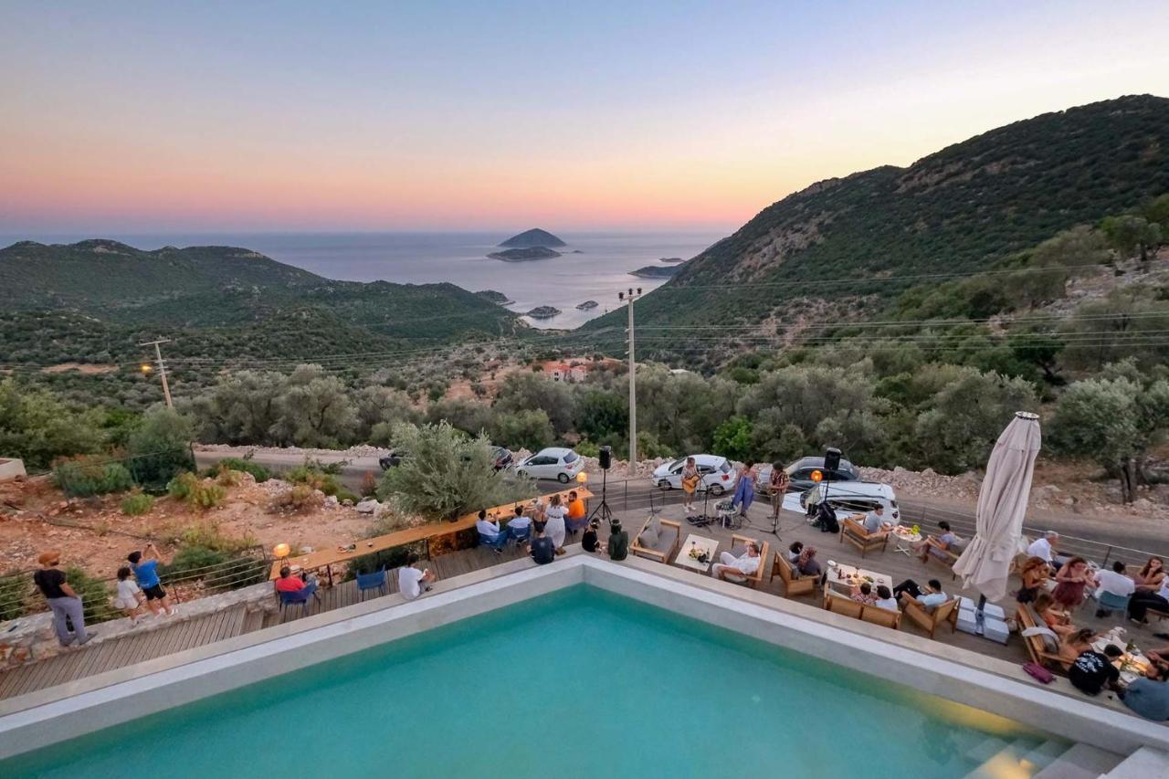 14 Premium Villas With Openair Restaurant&Tennis Court In Nature - Notos Club Kaş Luaran gambar