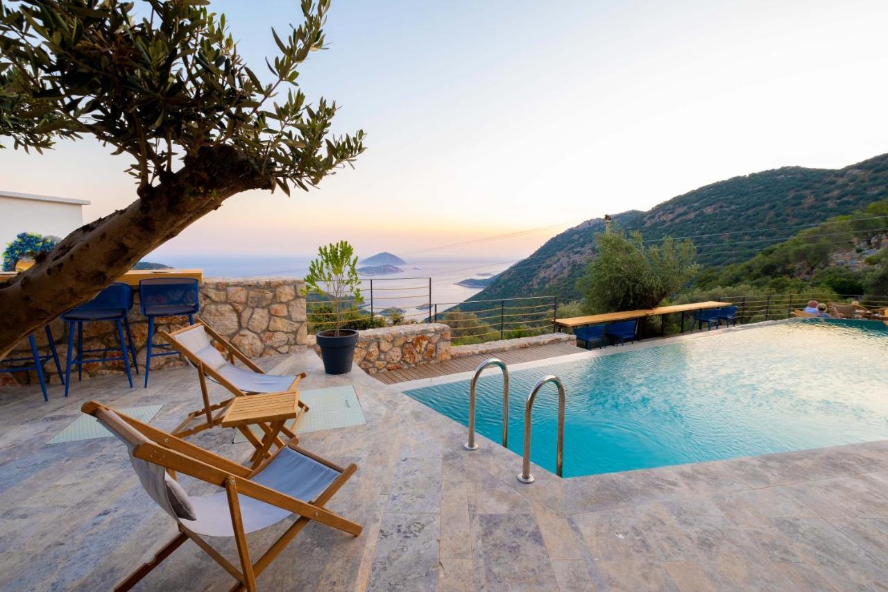 14 Premium Villas With Openair Restaurant&Tennis Court In Nature - Notos Club Kaş Luaran gambar