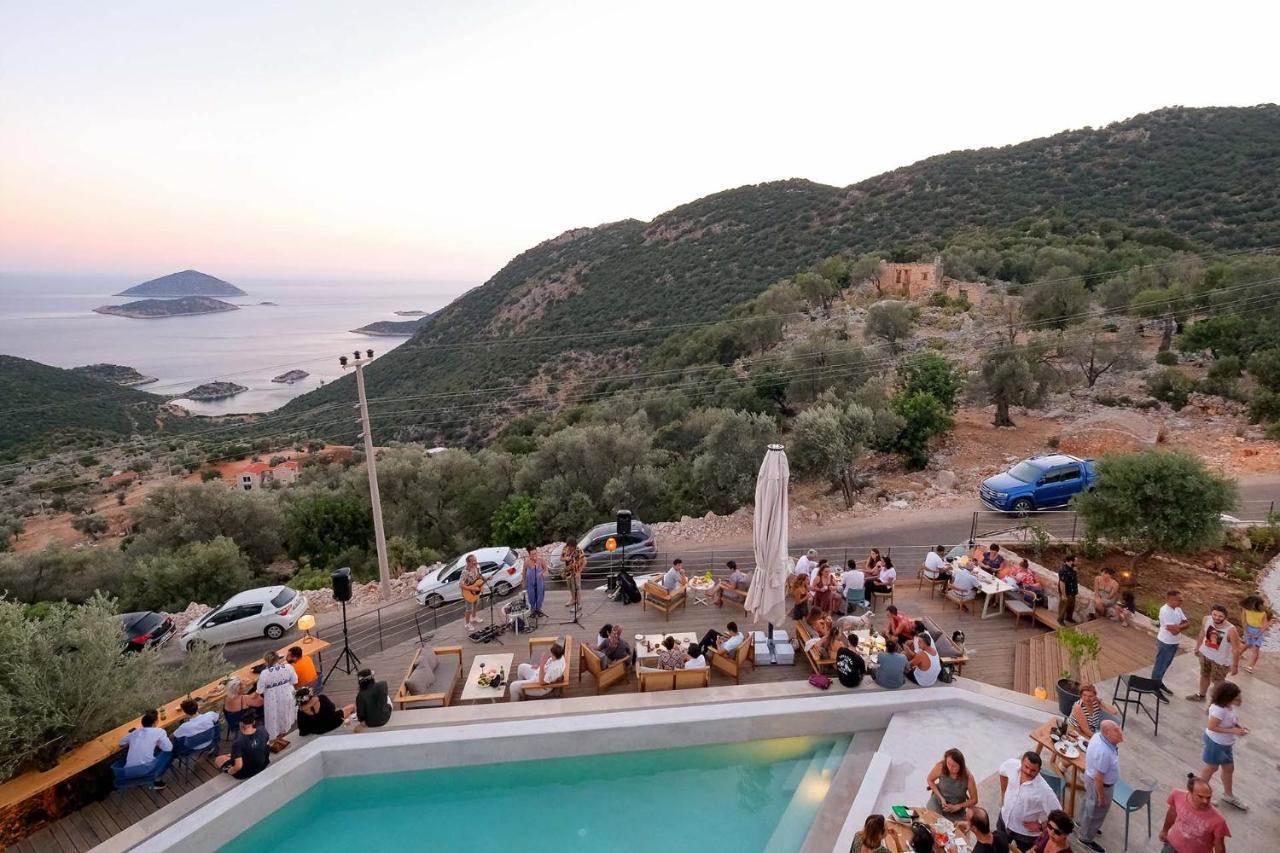 14 Premium Villas With Openair Restaurant&Tennis Court In Nature - Notos Club Kaş Luaran gambar