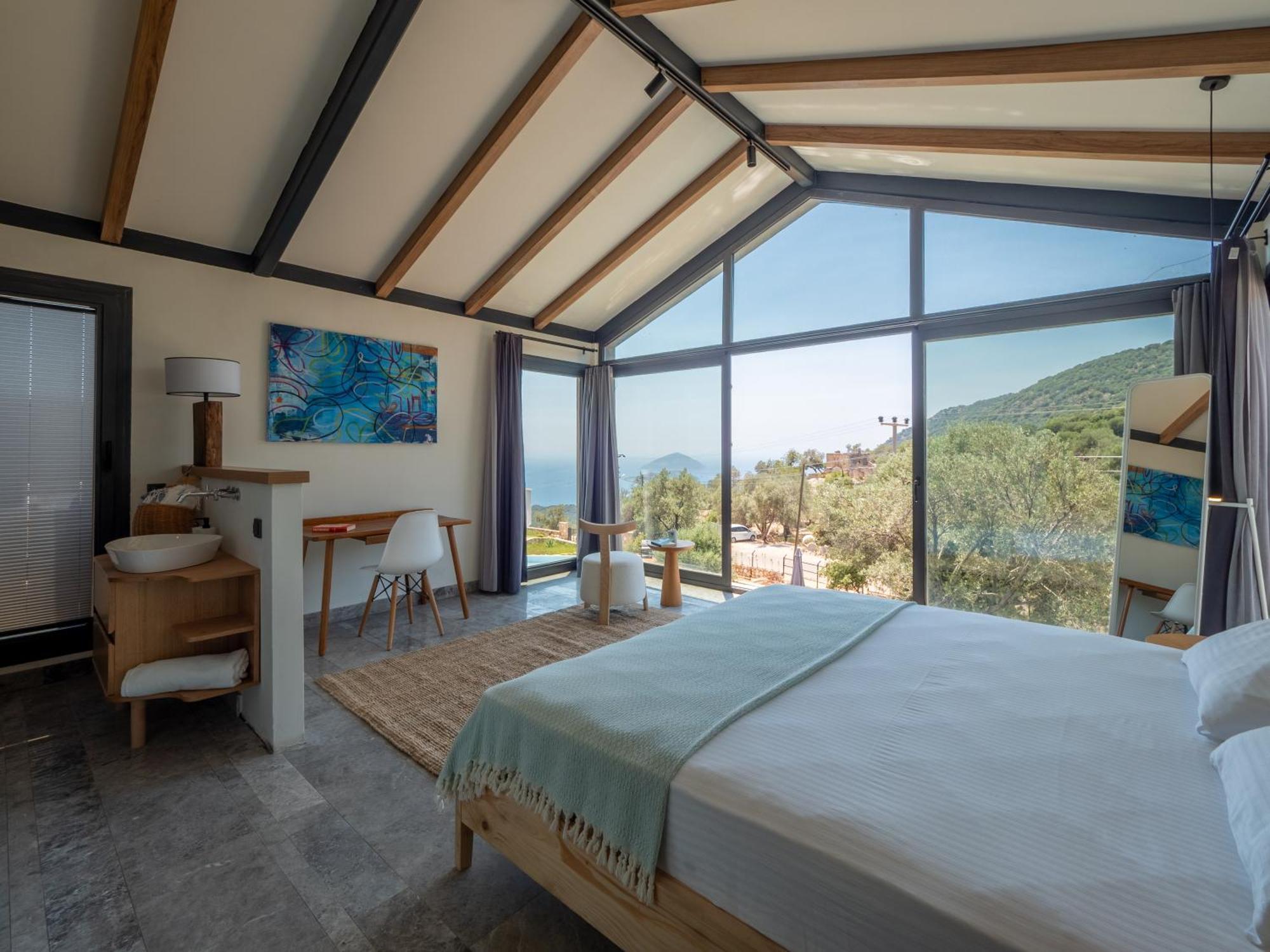 14 Premium Villas With Openair Restaurant&Tennis Court In Nature - Notos Club Kaş Luaran gambar