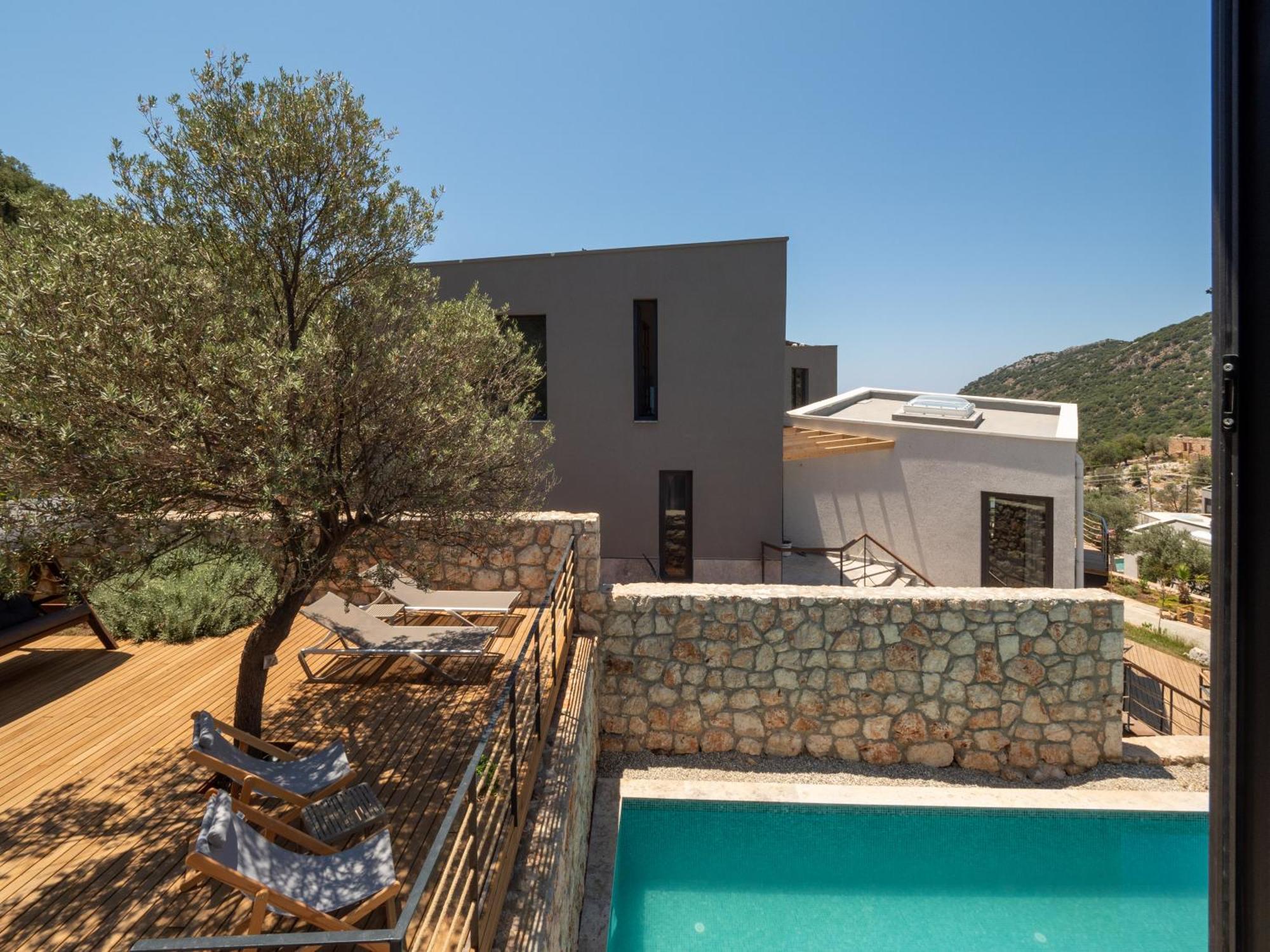14 Premium Villas With Openair Restaurant&Tennis Court In Nature - Notos Club Kaş Luaran gambar